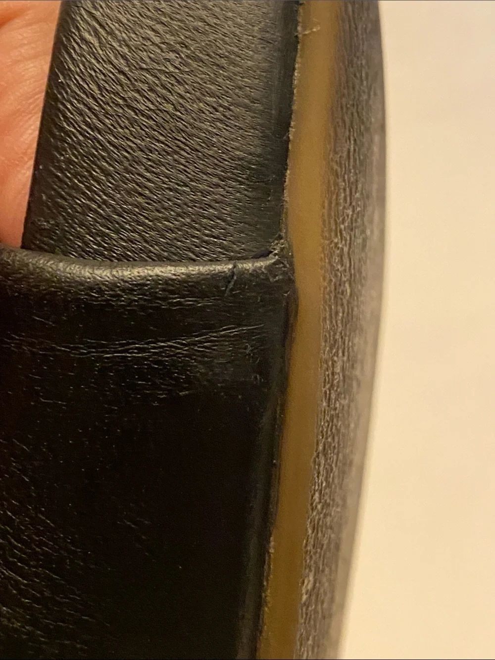 beek Black Crisscross Leather Slide Sandals Size 10